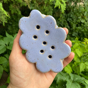 periwinkle soap dish