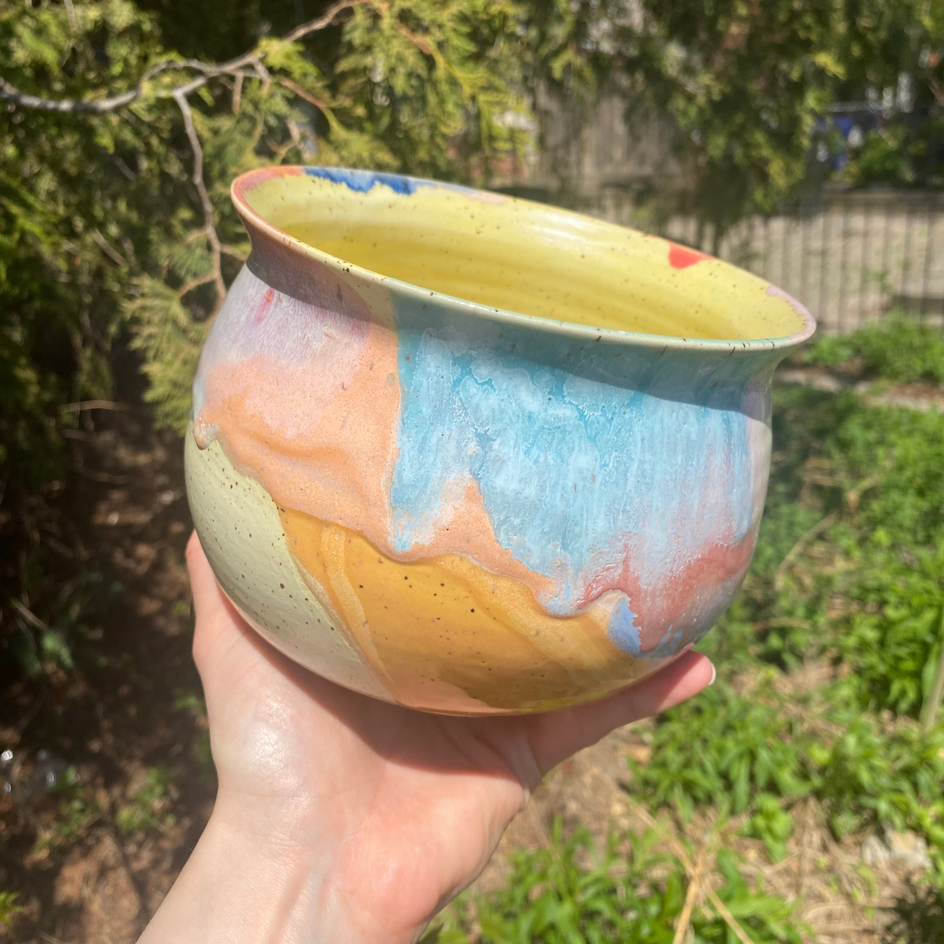 glazy planter