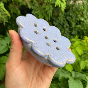 periwinkle soap dish